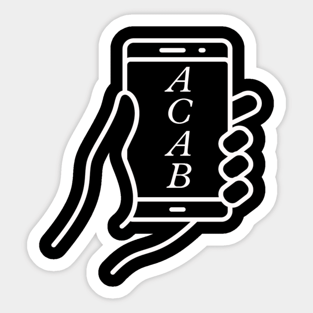 ACAB: Smartphone Sticker by gpam